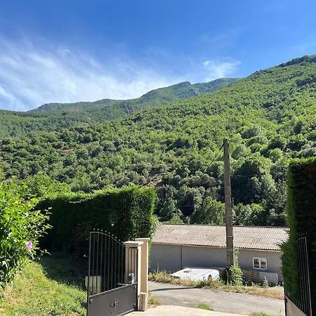 Apartamento Charmant Logement Avec Piscine. Valleraugue Exterior foto
