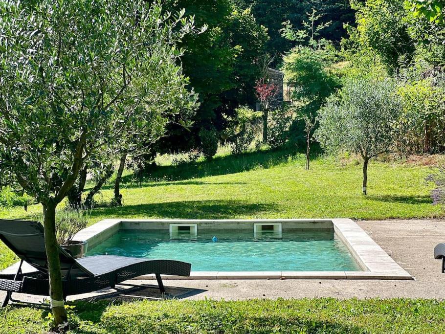 Apartamento Charmant Logement Avec Piscine. Valleraugue Exterior foto